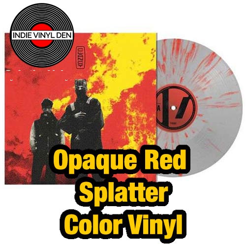 Twenty One Pilots Clancy Opaque Red Splatter Vinyl Record Indie