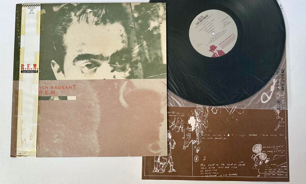 R.E.M. - Lifes Rich Pageant - Japanese Vintage Vinyl – Indie Vinyl Den