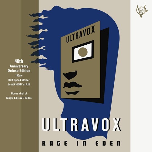 Ultravox - Rage in Eden 40th Anniversary Half-Speed ​​Master - Disco de vinilo 180g 2LP