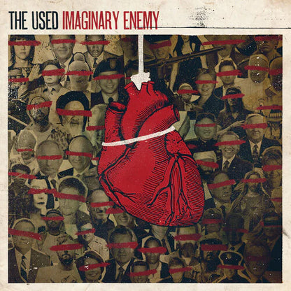 Usado - Imaginary Enemy - Disco de vinilo de color naranja/negro/blanco en forma de remolino