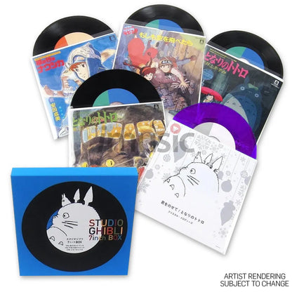 Joe Hisaishi - Studio Ghibli - 7 Inch Box Vinyl (Purple Bonus Disc)