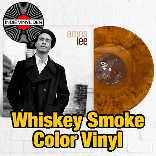 Amos Lee - Amos Lee - Whiskey Smoke Color Vinyl Record