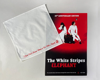 Audioslave - Audioslave - Vinyl Record White Stripes - Elephant Poster & Handkerchief - 20th Anniversary White Stripes - Elephant Poster & Handkerchief - 20th Anniversary 