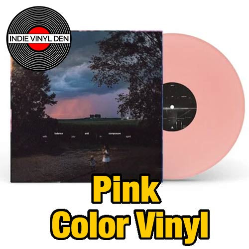 Balance and Composure - with you in spirit - Pink Color Vinyl Record