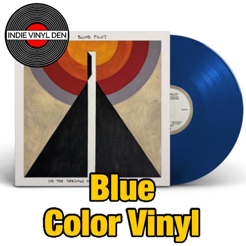 Blind Pilot - In the Shadow of the Holy Mountain - Blue Color Vinyl Record