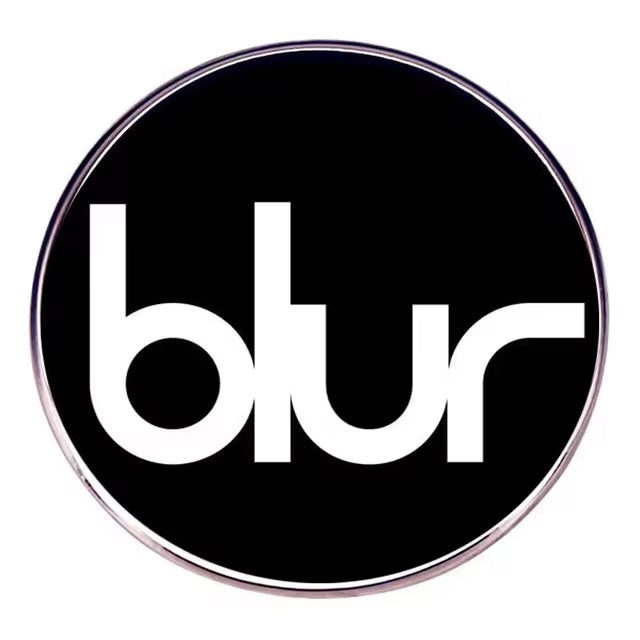 Blur Logo Round- Enamel Pin