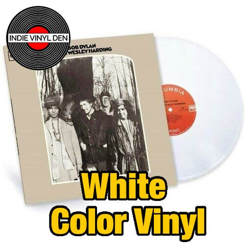 Bob Dylan - John Wesley Harding (2010 Mono Version) - White Color Vinyl Record