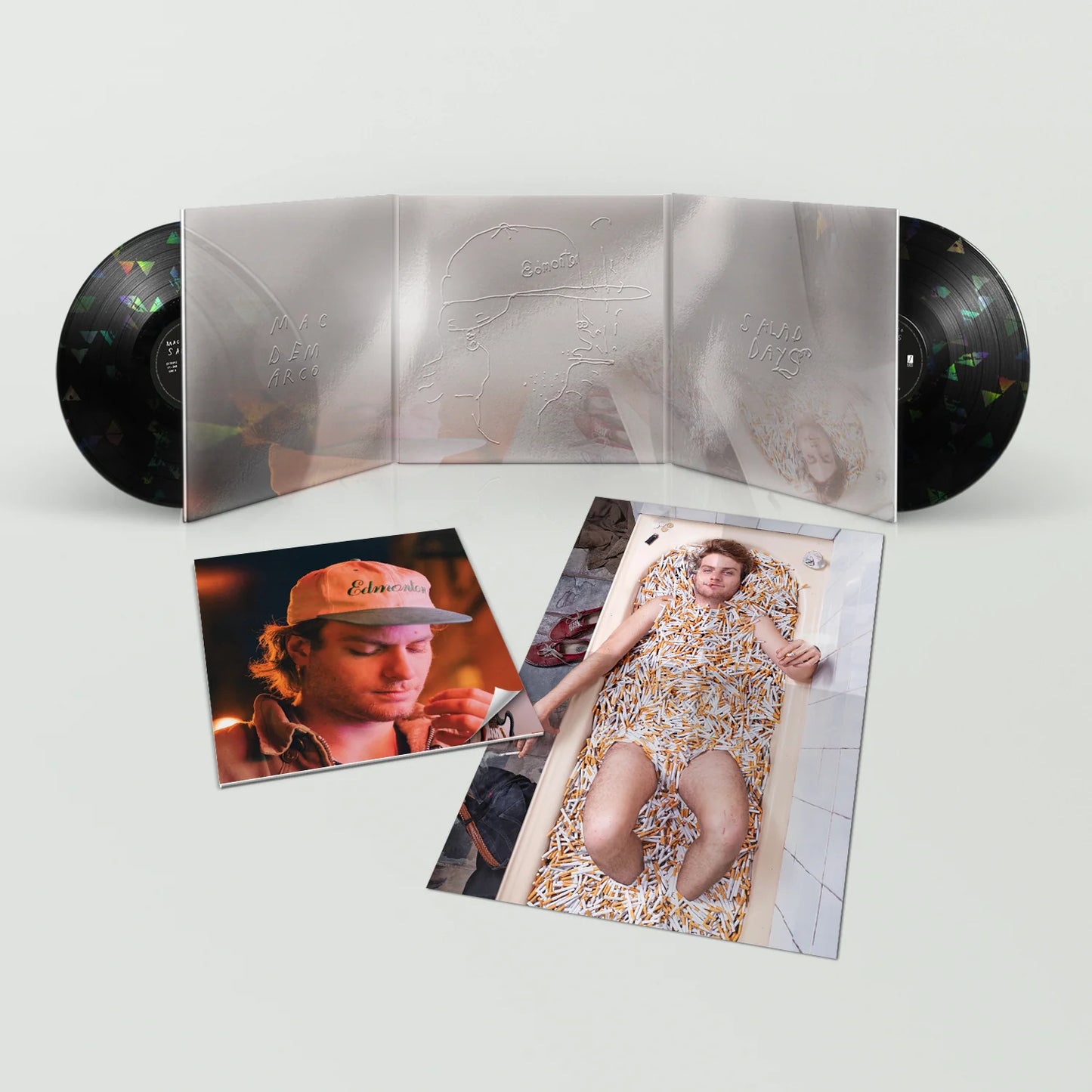 Mac DeMarco - Salad Days (10th Anniversary Edition) - Holographic Black Color Vinyl Record