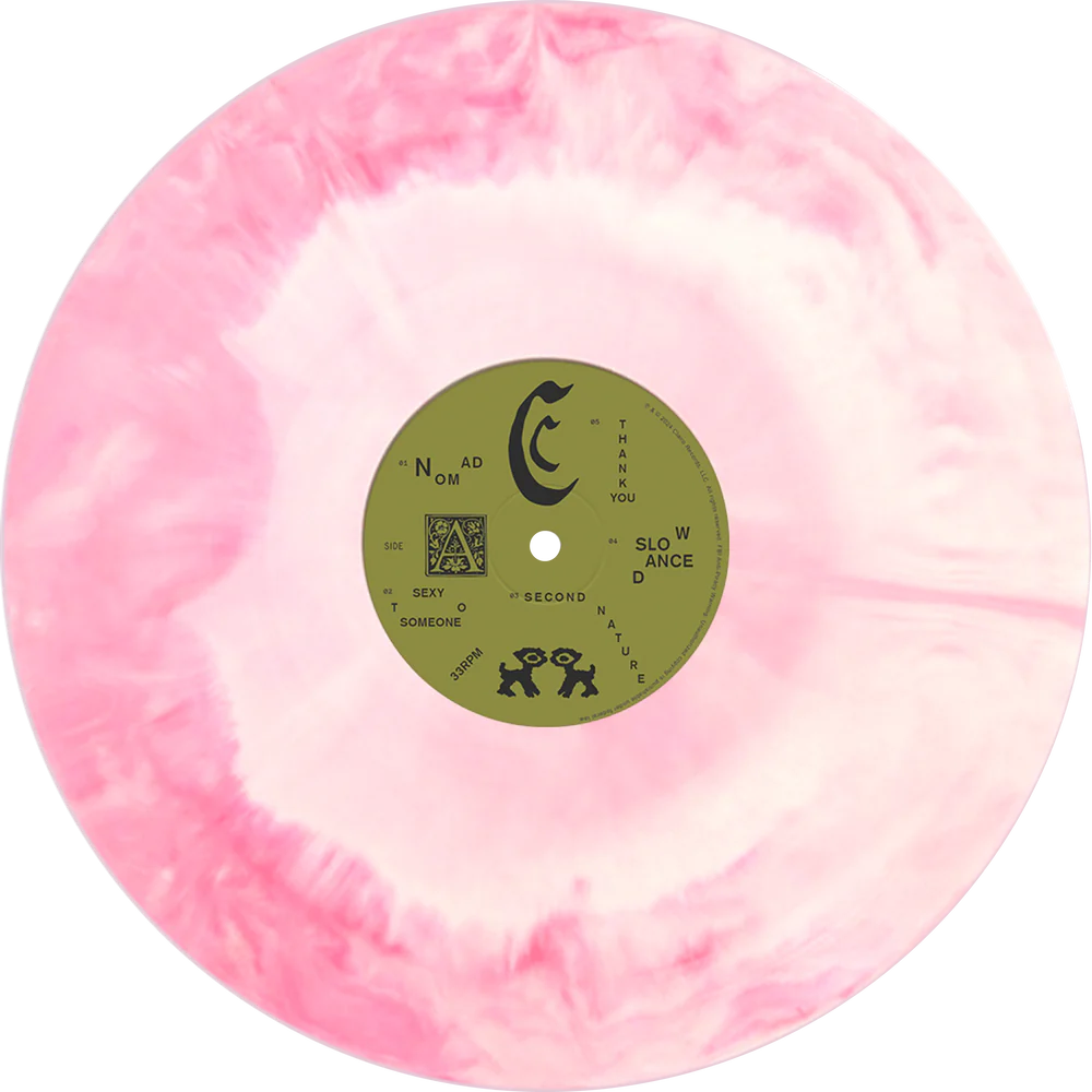 Clairo - Charm - Pink and White Color Vinyl Record