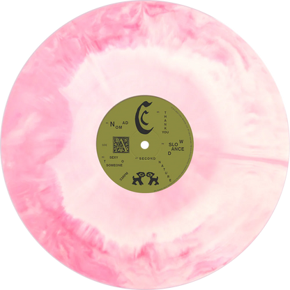 Clairo - Charm - Pink and White Color Vinyl Record