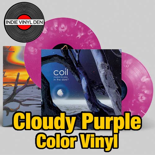 Coil - Musick To Play In The Dark² - Cloudy Purple Color Vinyl Record 2LP