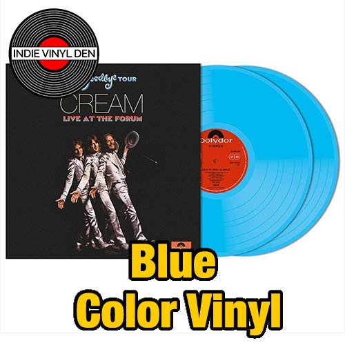 Cream - The Goodbye Tour: Live At The Forum - Blue Color Vinyl Record