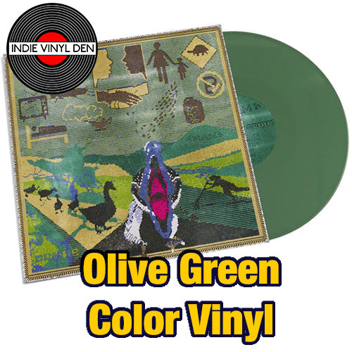 Crumb - AMAMA - Olive Green Color Vinyl Record