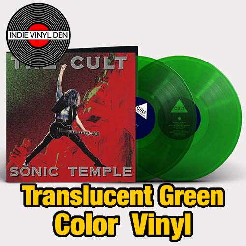 Cult, The  - Sonic Temple 30th Anniversary - Translucent Green Color Vinyl Record