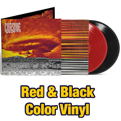 Cursive - Devourer - Disco de vinilo de color rojo y negro