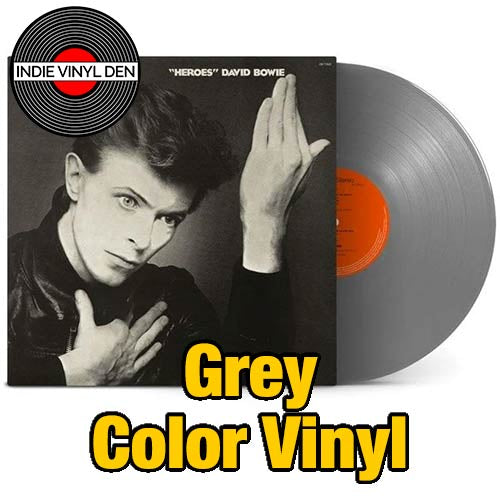 David Bowie - Heroes - Vinyle de couleur grise