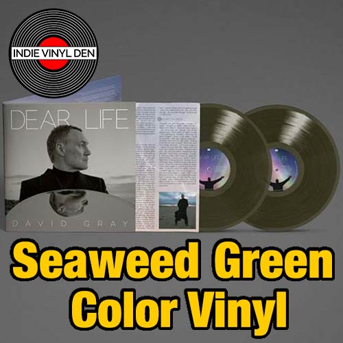 David Gray - Dear Life - Seaweed Green Color Vinyl Record