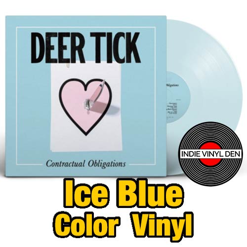 Deer Tick - Contractual Obligations - Ice Blue Color Vinyl Record