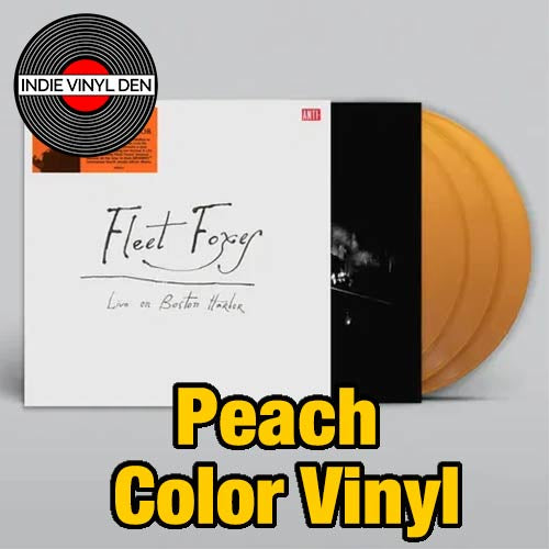 Fleet Foxes - Live On Boston Harbor - **Blemish Markdown**Peach Color Vinyl Record Import