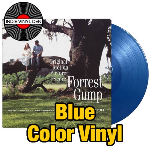 Forrest Gump Original Motion Picture Score (Alan Silvestri) - Blue Color Vinyl Record