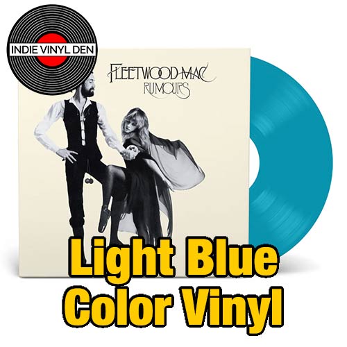 Fleetwood Mac - Rumours - Light Blue Vinyl Record