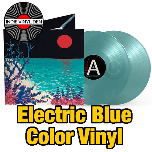 glass beach - the first glass beach album - Electric Blue Color Vinyl Record