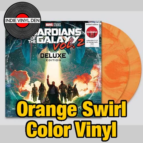 Guardians of the Galaxy Vol. 2 - Orange Swirl Color Vinyl