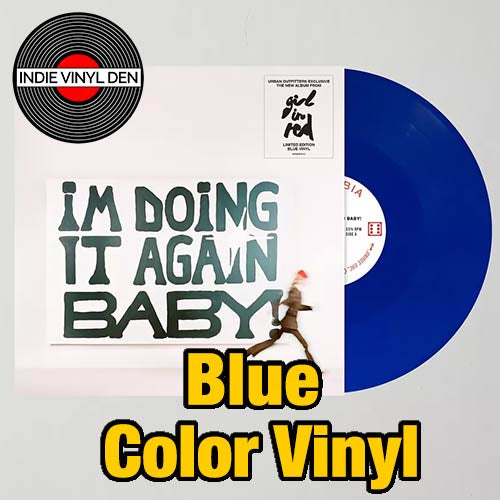 girl in red - I'm Doing It Again Baby! - Blue Color Vinyl Record