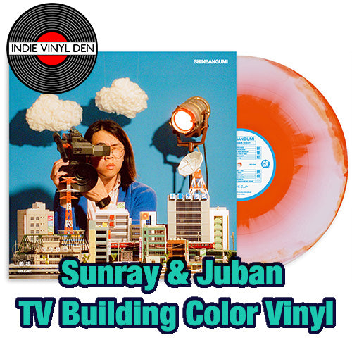 Raíz de jengibre - SHINBANGUMI - Disco de vinilo en color Sunray &amp; Juban TV Building