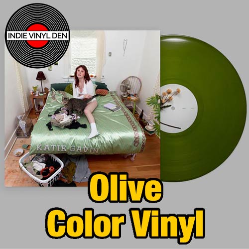 Katie Gavin - What a Relief - Olive Color Vinyl Record