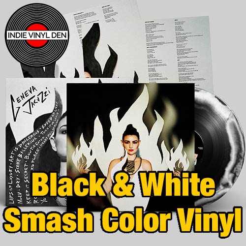 Geneva Jacuzzi - Triple Fire  - Black & White Smash Color Vinyl Record