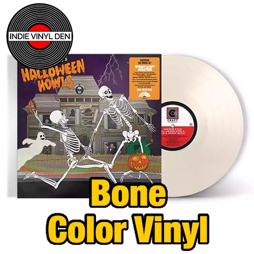 Halloween Howls: Fun & Scary Music - Bone Color Vinyl Record