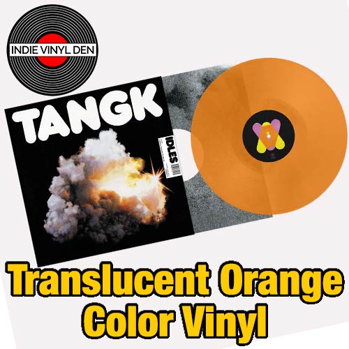 IDLES - TANGK - Translucent Orange Color Vinyl Record