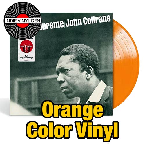 John Coltrane - A Love Supreme - Orange Color Vinyl Record