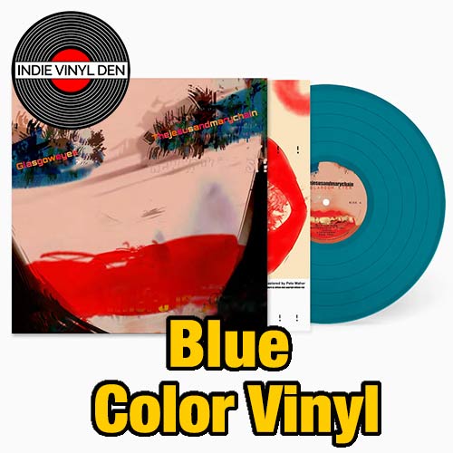 Jesus and Mary Chain - Glasgow Eyes  - Blue Color Vinyl Record