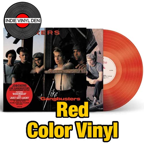 JoBoxers - Like Gangbusters RSD 2023 - Red Color Vinyl Record