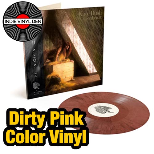 Kate Bush - Lionheart - Dirty Pink Color Vinyl Record 180g Import
