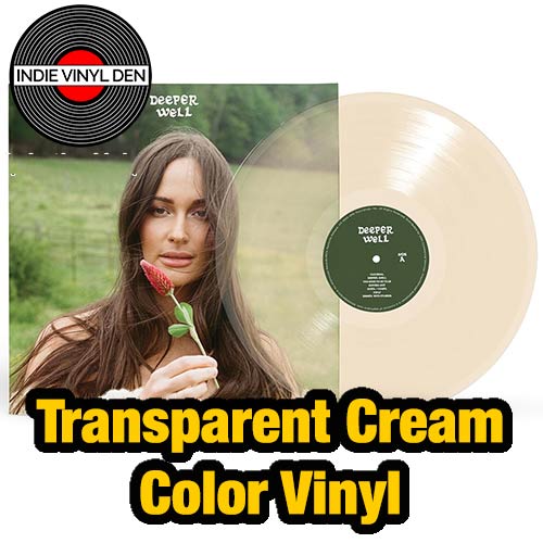 Kacey Musgraves - Deeper Well - Transparent Cream Color Vinyl Record