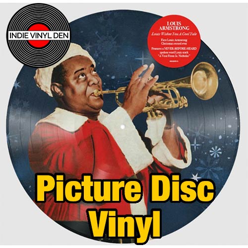 Louis Armstrong - Louis Wishes You a Cool Yule - Picture Disc Vinyl Record