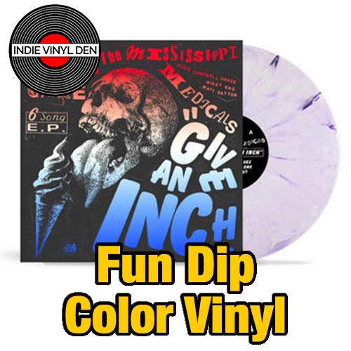 Laura Jane Grace & The Mississippi Medicals - Give An Inch - Fun Dip Color Vinyl Record