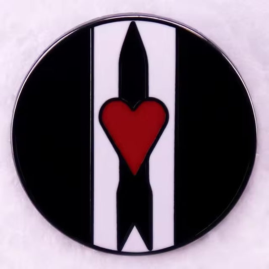 Love and Rockets - Enamel Pin