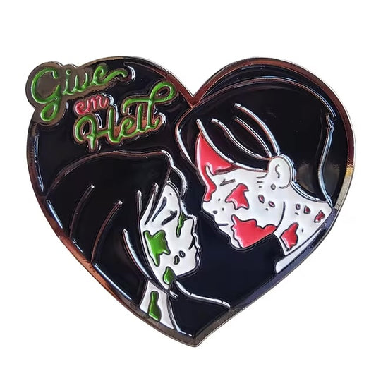 My Chemical Romance Give em Hell Heart - Enamel Pin