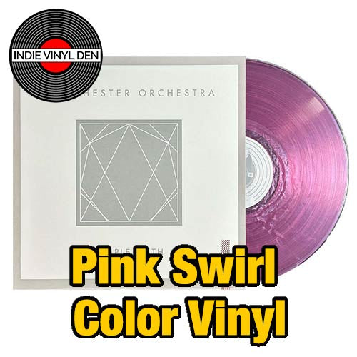 Manchester Orchestra - Simple Math - Pink Swirl Vinyl Record