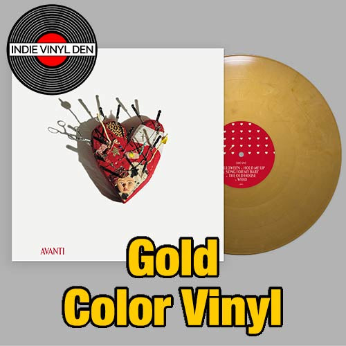 Malice K - AVANTI - Gold Color Vinyl Record