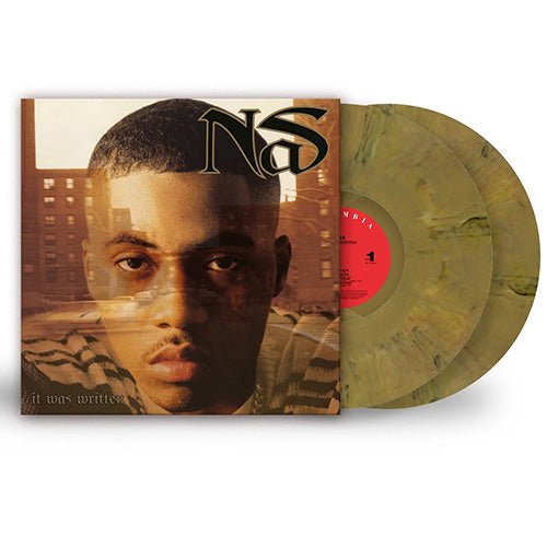 NAS - It Was Written - Gold & Black Color Vinyl Record