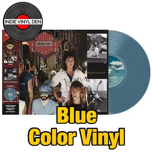 Night Ranger - Midnight Madness - Blue Color Vinyl Record