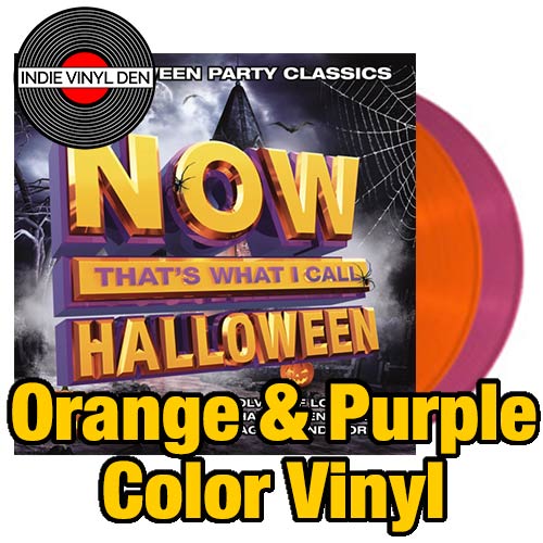 Now That's What I Call Halloween - Orange & Purple Color Vinyl Record 2LP