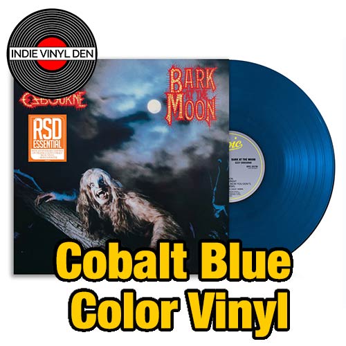 Ozzy Osbourne - Bark at the Moon - Cobalt Blue Color Vinyl Record