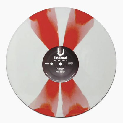 Used -  Vulnerable - White and Red Twister Color Vinyl Record