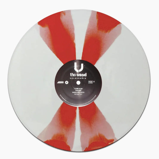 Usado - Vulnerable - Disco de vinilo color Twister blanco y rojo